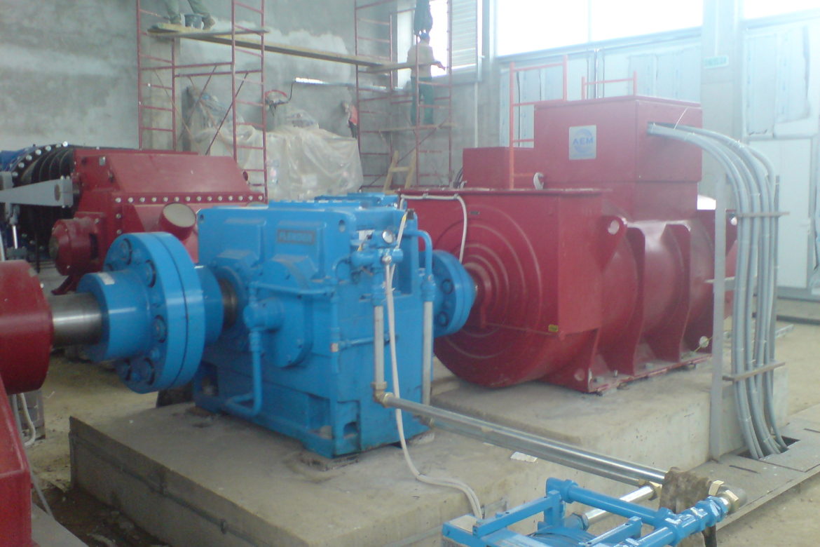 8.Hydroelectric equipments on Ialomita Valley